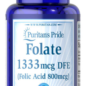 Puritan's Pride Folate 1333µ 250 Tablet